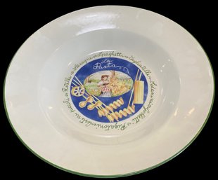 Saturnia Pasta Serving Bowl, 14' Diameter