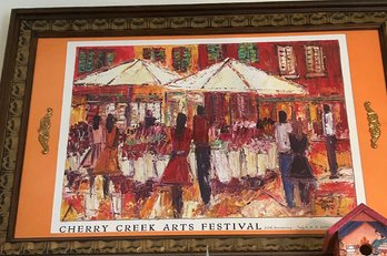 Cherry Creek Arts Festival, 2010 Poster 42 X 30