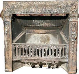 Antique Cast Iron Fireplace From A Home In Historic Fort Collins Built The 1900s Stamped 'The Chicago' 'The Bu