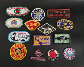 Vintage Patches: The Colorado And Southern Railroad, Southern Pacific, Chessie System, And More