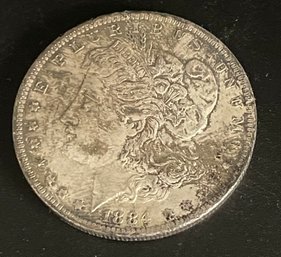 1884 Silver Dollar