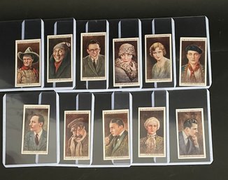 Vintage Miniature Cards: Cinema Stars Issued By W.D. & H.O. Wills