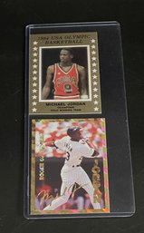 Michael Jordan, 1984 US Olympic Basketball Trading Card, Rookie Of The Year Trading Card, 19 9394