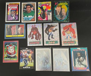 Vintage Trading Cards-Joe Namath, Beavis & Butthead, Star Wars, DC Comics, Andy Williams Autograph, More!