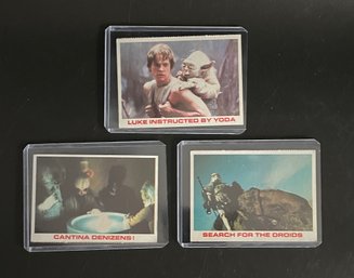 Trading Cards: Star Wars, Empire Strikes Back, 1980, 1977