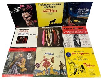 Unique Vinyl Records, Smothers Brothers, West Side Story, The Language & Music Of The Wolves & More