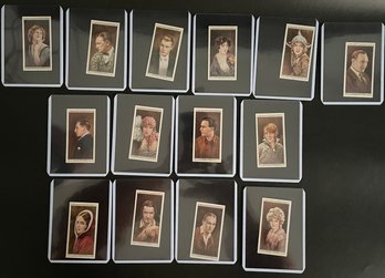 Vintage Miniature Cards: Cinema Stars Issued By W.D. & H.O. Wills