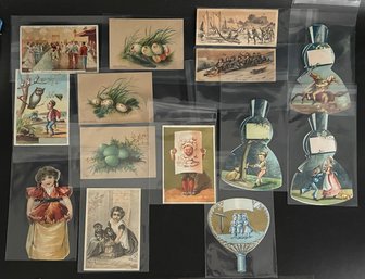 Antique Trading Cards: Hartwig & Vogel, Enameline