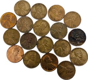 Pennies: 1952D, 1951D, 1949D, 1946D, 1941, 1956D, 1997D, 1946, 1946D, 1958D, 1949D, 1955D, 1953D