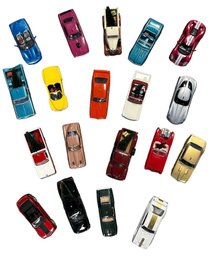 Collection Of Classic Toy Car & Truck Christmas Ornaments By Hallmark, Set Of 19