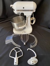 Heavy Duty Kitchen Aid (Model K5SS) With Attachments (Tested)