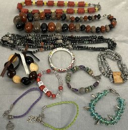 Assorted Boho Necklaces And Bracelets