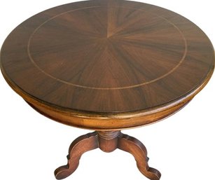 Italian Made Wooden Round Table From Buying And Design (27.5x27.5x29)