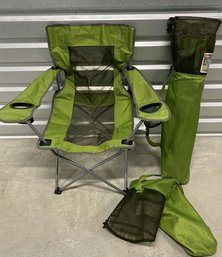 (2) Embark Mesh Captains Camping Chair W/ Bags