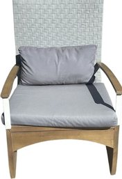 Iaia Lounge Chair Made By Tidelli 2 Of 2   37' Tall X 27' Deep (entire Frame) 26' Wide