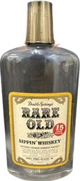 Double Springs Rare Old Sippin Whiskey Bottle