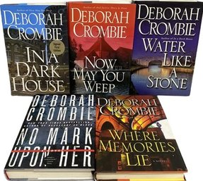 Collection Of Hardback Murder Mystery/Crime Novels From Authors Michael Connelly And Deborah Crombie (9)