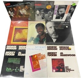 (9) Unopened Vinyl Records, George Benson, Ran Blake And Many More