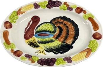 Thanksgiving Turkey Platter - 18.5x14