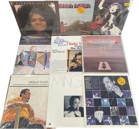 (9) Unopened Vinyl Records, Barbara Acklin, Charles Mingus And Many More