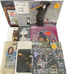 9 Unopened Vinyl Records From Bob Dylan, Rod Stewart, Rufus And More!