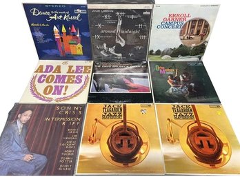 Vinyl Records (9) Sonny Criss, Jack Teagarden, Erroll Garner
