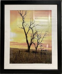 Framed Landscape Photography, Signed By Photographer SBV, 2012-22.5x26.6