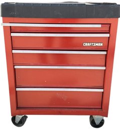 Craftsman 5 Drawer Tool Box, 27Lx18.5Wx34H