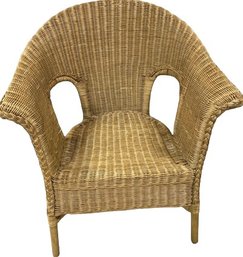 Wicker Chair- 29Wx26Dx33H