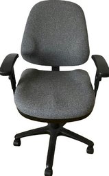 Comfortable Adjustable Office Chair With Padded Seat & Arm Rests