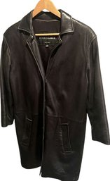 Womens Genuine Leather Jacket By La Nouvelle Renaissance Couture. Size XS.