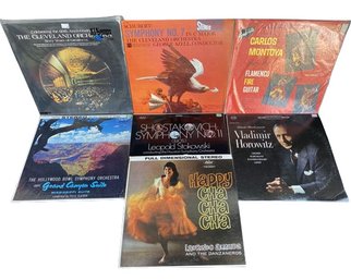 Collection Of Vinyl Records (7) From Montoya, Almeida, Horowitz And More!