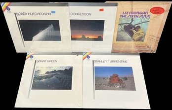 (5) 'Blue Note Classic', Bobby Hutcherson, Grant Green, Stanley Turrentine & More Unopened Vinyl Collection