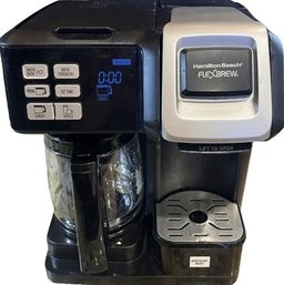 Hamilton Beach Flex Brew: 12 Cup Coffee Maker & Single Cup Brewer