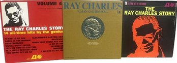 Ray Charles Vinyl Records (3)
