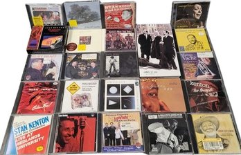 Lot Of 20 CDs King Sunny Ade, Stan Kenton, Carmen McRae, Warren Vache And Many More