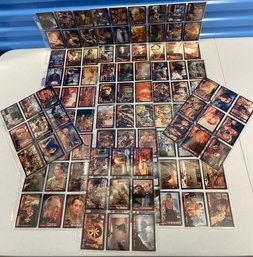 Complete Set Of Trading Cards From Famous Movie Total Recall (110 Cards)