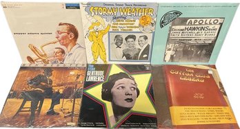 Vinyl Collection (6) Including Pepper Adams Quintet, Ben Webster, Lena Horne
