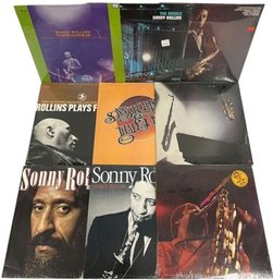 (9) Unopened Vinyl Records, Sonny Rollins