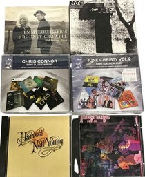 CD Collection (60) Including John Prine, Judy Collins, Bob Dylan Emmy Lou Harris And More! Many Unopened