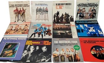 Vinyl Records Big Billy Broonzy , The Brothers Four, The Blues Box.