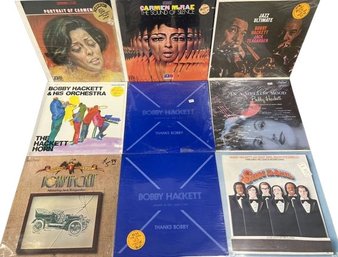 (9) Unopened Vinyl Collection, Includes, Bobby Hackett, Portrait Of Carmen