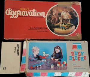 Collection Of Rare Vintage Board Games