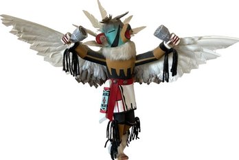 Kachina - Native American Eagle Dancer 18 Tall X 17 Wing Span