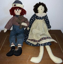 (Two) Cloth Dolls