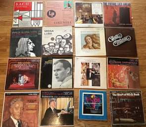 Vinyl Records Featuring Classical Artists, Religious Albums, Symphony