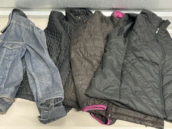 Women's Eddie Bauer Jackets And Vest, Denim Jacket