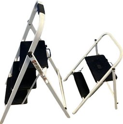 Pair Of Step Ladders (44in And 32in Tall)