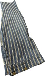 Old West Clothing- Striped Denim Pants, 36 Waste, 30 Inseam