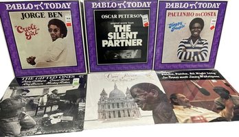 UNOPENED Jazz Vinyl Records, Pablo (6), Jorge Ben, Oscar Peterson, The Gifted Ones